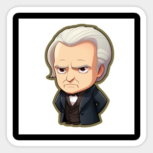 James Buchanan Sticker